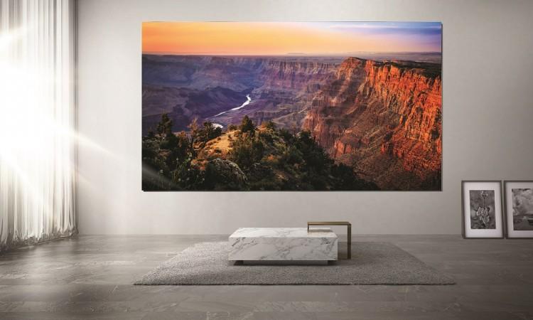 Samsung's bezel-less screen Samsung's bezel-less screen