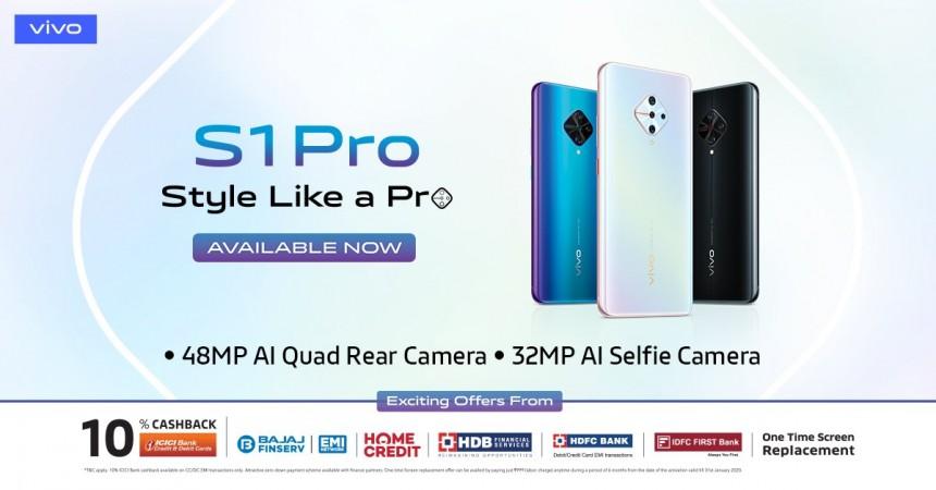 Vivo S1 Pro launched in India Vivo S1 Pro launched in India