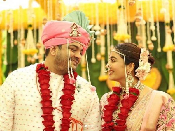 Nehha Pendse and husband Shardul Singh Bayas Nehha Pendse and husband Shardul Singh Bayas