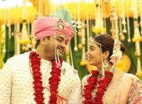 Nehha Pendse and husband Shardul Singh Bayas