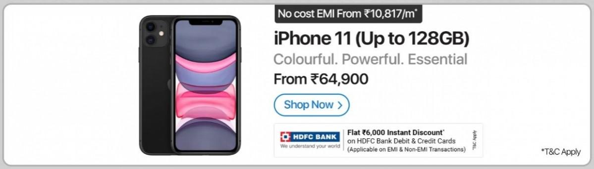 iPhone 11 offer on Flipkart iPhone 11 offer on Flipkart