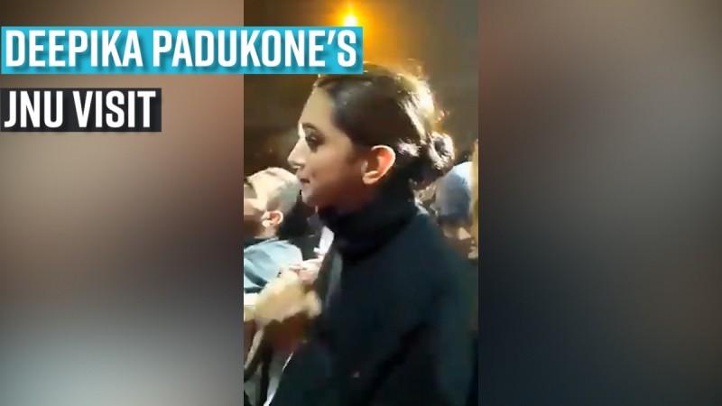 Deepika Padukone's JNU visit Deepika Padukone's JNU visit