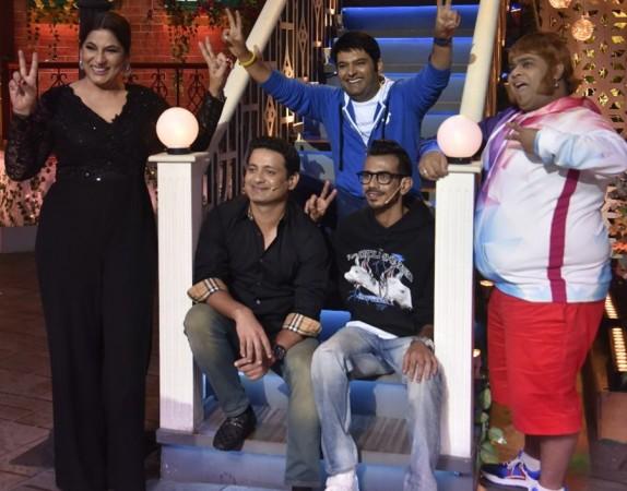 Yuzvendra Chahal and Piyush Chawla on The Kapil Sharma Show Yuzvendra Chahal and Piyush Chawla on The Kapil Sharma Show