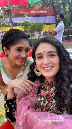 Pankhuri Awasthy and Shivangi Joshi Pankhuri Awasthy