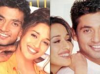 Madhuri Dixit and Ajay Jadeja