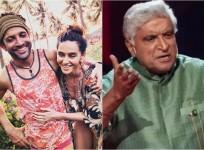 Farhan Akhtar, Shibani Dandekar, Javed Akhtar