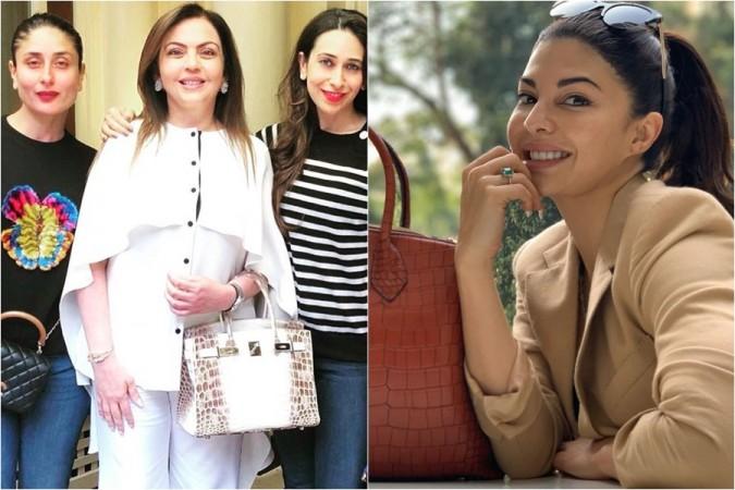 Jacqueline Fernandez eyes on Nita Ambani's multi-million dollar bag ...