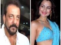 Ameesha Patel and Sanjay Dutt