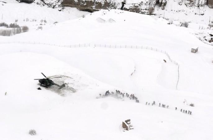 Six seriously ill tourists, who were suffering from effects of frostbite and High Altitude Pulmonary Odema (HAPO) were evacuated by the helicopters. chaddar trek