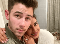 Priyanka Chopra with Nick Jonas