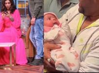 Kapil Sharma with his daughter