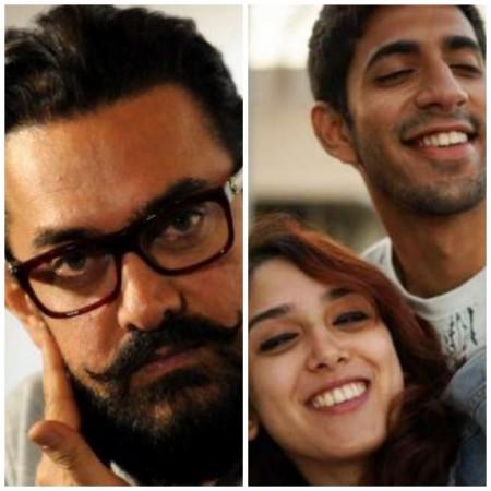 Aamir Khan and daughter Ira Khan Aamir Khan and daughter Ira Khan