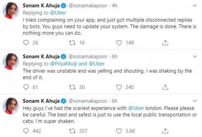 Sonam Kapoor tweet