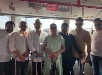 Sarileru Neekevvaru team heading to offer prayers to Lord Venkateshwara in Tirupati