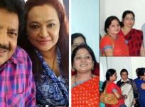 Udit Narayan with Ranjana and Deepa