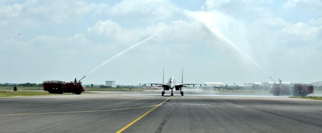 The Tigersharks, No 222 Squadron were formally inducted at AFS Thanjavur at a ceremony attended by the CDS Gen Bipin Rawat, the CAS Air Chief Mshl RKS Bhadauria on Monday Sukhoi-30 fighter aircraft of Indian Airforce