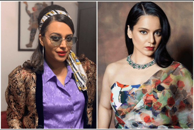 Swara Bhaskar, Kangana Ranaut