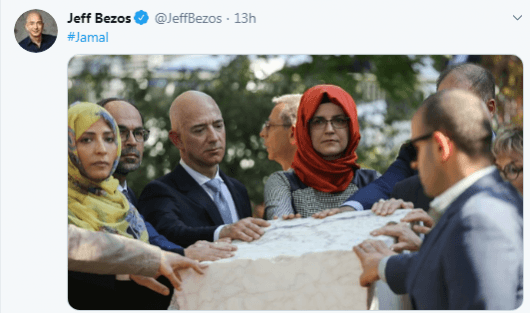 Jeff Bezos. Twitter Jeff Bezos