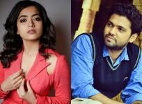 Rashmika Mandanna and Rakshit Shetty