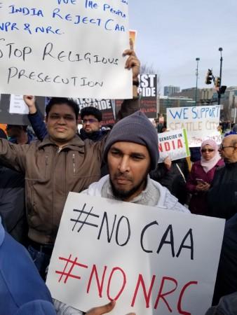 US Citizenship Act protest