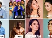 Shah Rukh Khan, Kareena Kapoor Linkedln Facebook Instagram Tinder Meme Challenge