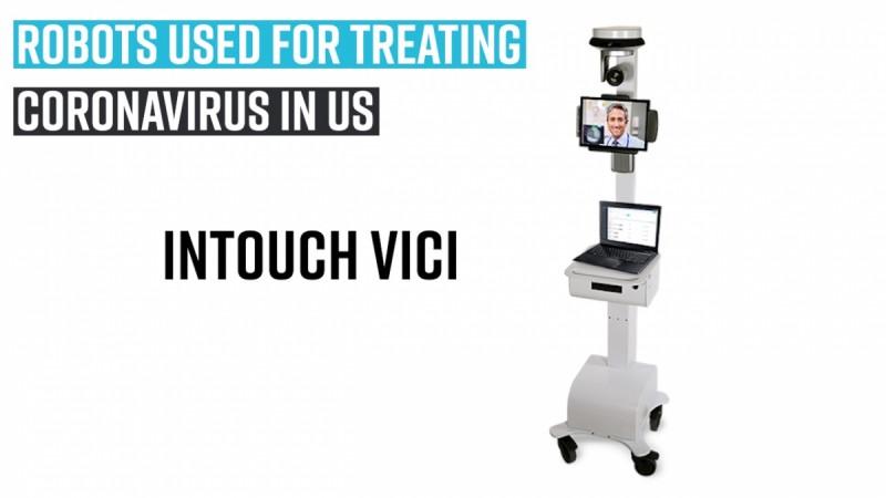 Robots used for treating coronavirus in US