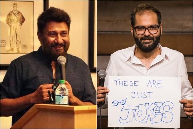 Vivek Ranjan Agnihotri and Kunal Kamra Vivek Ranjan Agnihotri and Kunal Kamra