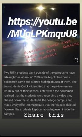Following the incidents, netizens took to social media to express rage. nitk students