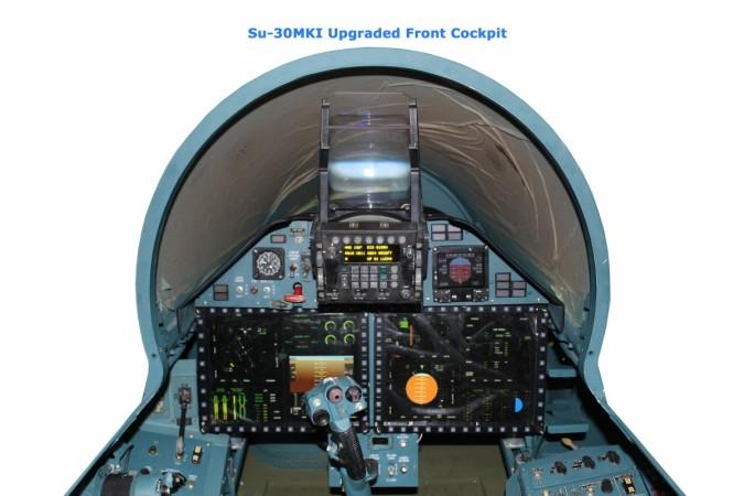 Sukhoi-30 MKI cockpit simulator. @HAL/Twitter Sukhoi-30 MKI cockpit simulator