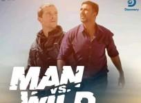 Akshay Kumar with Bear Grylls on 'Man vs Wild'