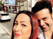 Krushna Abhishek and wife Kashmera Shah