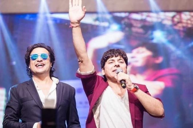 Krushna Abhishek and Sudesh Lehri Krushna Abhishek and Sudesh Lehri