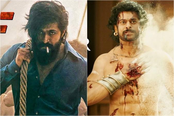 KGF 2, Baahubali 2 poster KGF 2, Baahubali 2