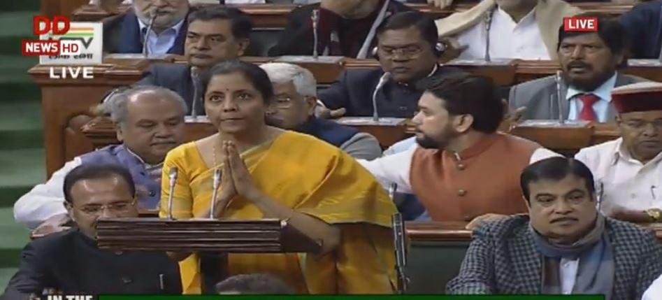 nirmala sitharaman budget