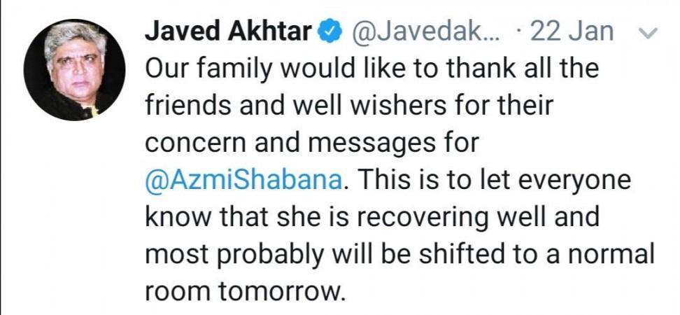 Javed's Tweet Javed Tweet