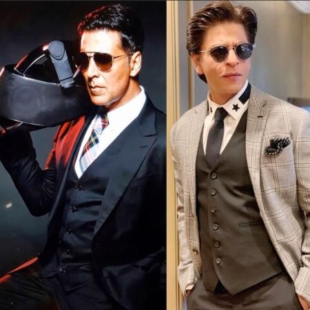 Shah Rukh Khan and Akshay Kumar Shah Rukh Khan and Akshay Kumar