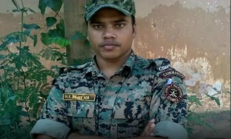 Manoj Kumar Behra, Pulwama attack martyr.