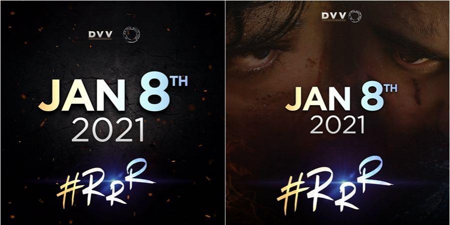 RRR movie release date posters RRR movie release date posters