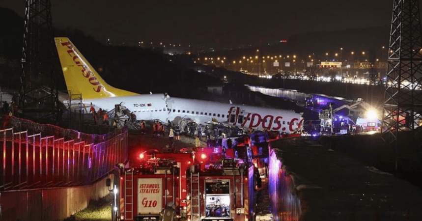 turkey plane accident