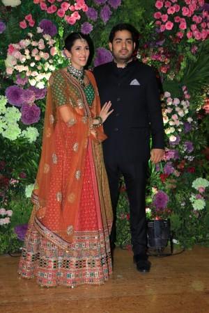 Akash Ambani, Shloka Mehta Akash Ambani, Shloka Mehta