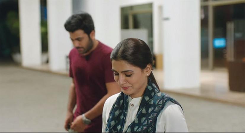 Samantha Akkineni and Sharwanand in Jaanu Samantha Akkineni and Sharwanand in Jaanu