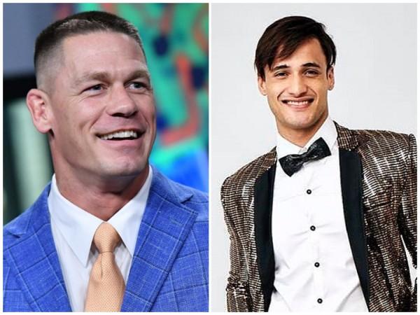 John Cena and Asim Riaz