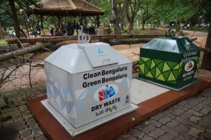 Twitter BBMP Garbage bins