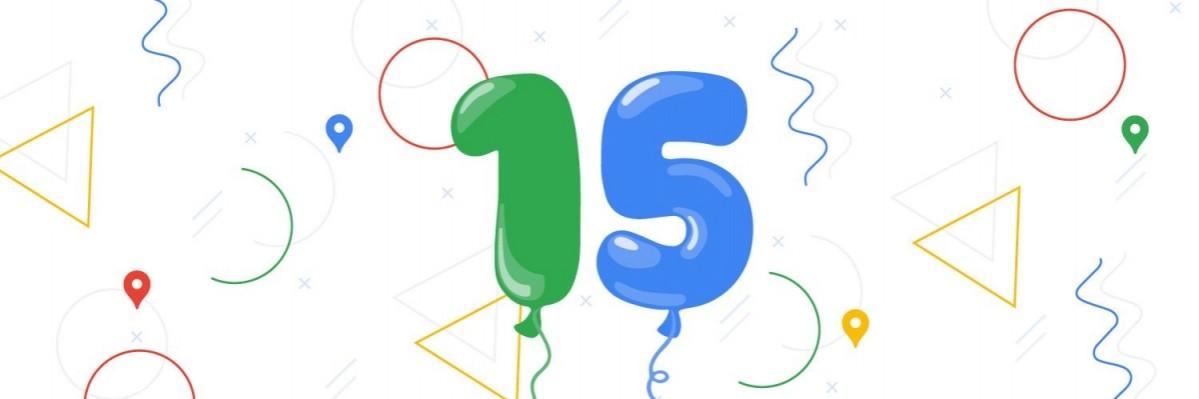 Google Maps turns 15 Google Maps turns 15