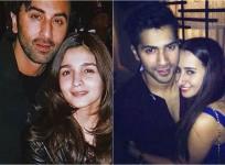 Ranbir Kapoor, Alia Bhatt, Varun Dhawan, Natasha Dalal