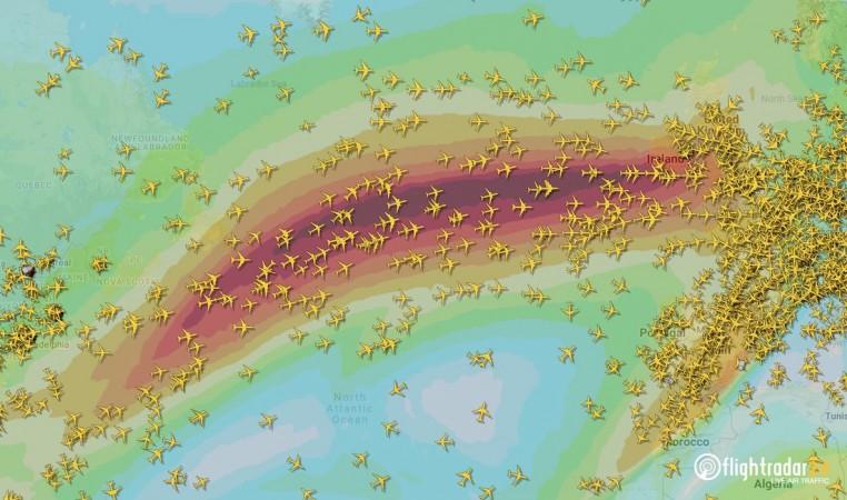 Flights in the jetstream Storm Ciara's strong tailwinds help eastbound flights