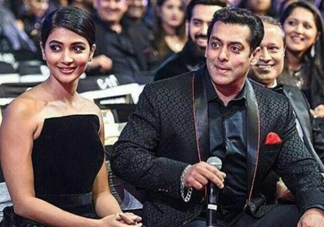 Salman Khan and Pooja Hegde Salman Khan and Pooja Hegde