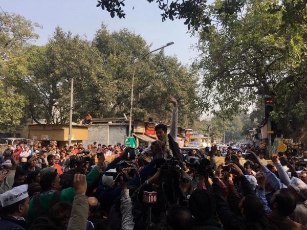 AAP has touched the 60-mark in terms of leads. Aam Admi Party