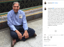 Ratan Tata instagram