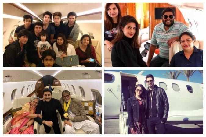 Bollywood stars private jets